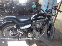 Black Royal Enfield Thunderbird