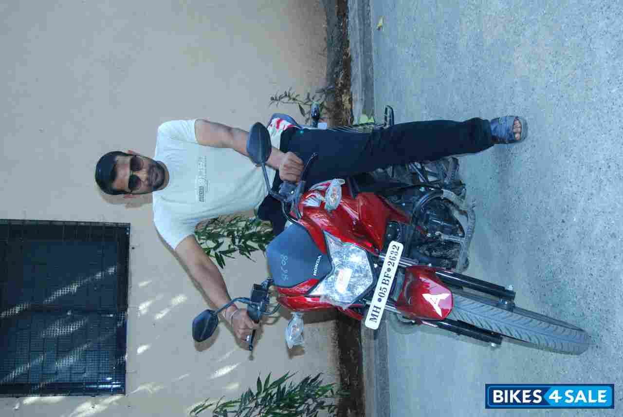 Red Honda CB Twister Red Honda CB Twister