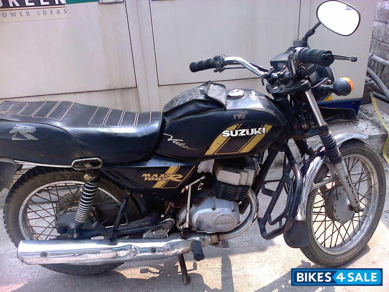 Used 2001 model TVS MAX 100R for sale in Chennai. ID 109193. Black ...