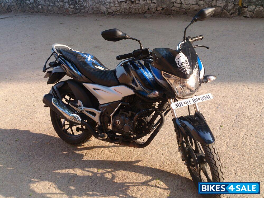 Black And Blue Bajaj Discover 125 ST