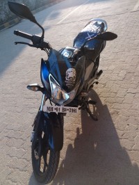 Black And Blue Bajaj Discover 125 ST
