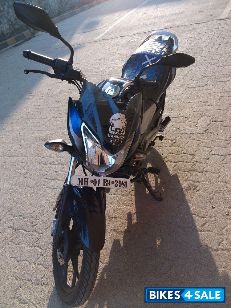 Black And Blue Bajaj Discover 125 ST
