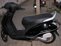 Black Honda Activa