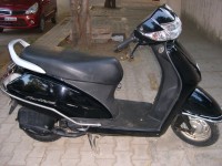 Black Honda Activa