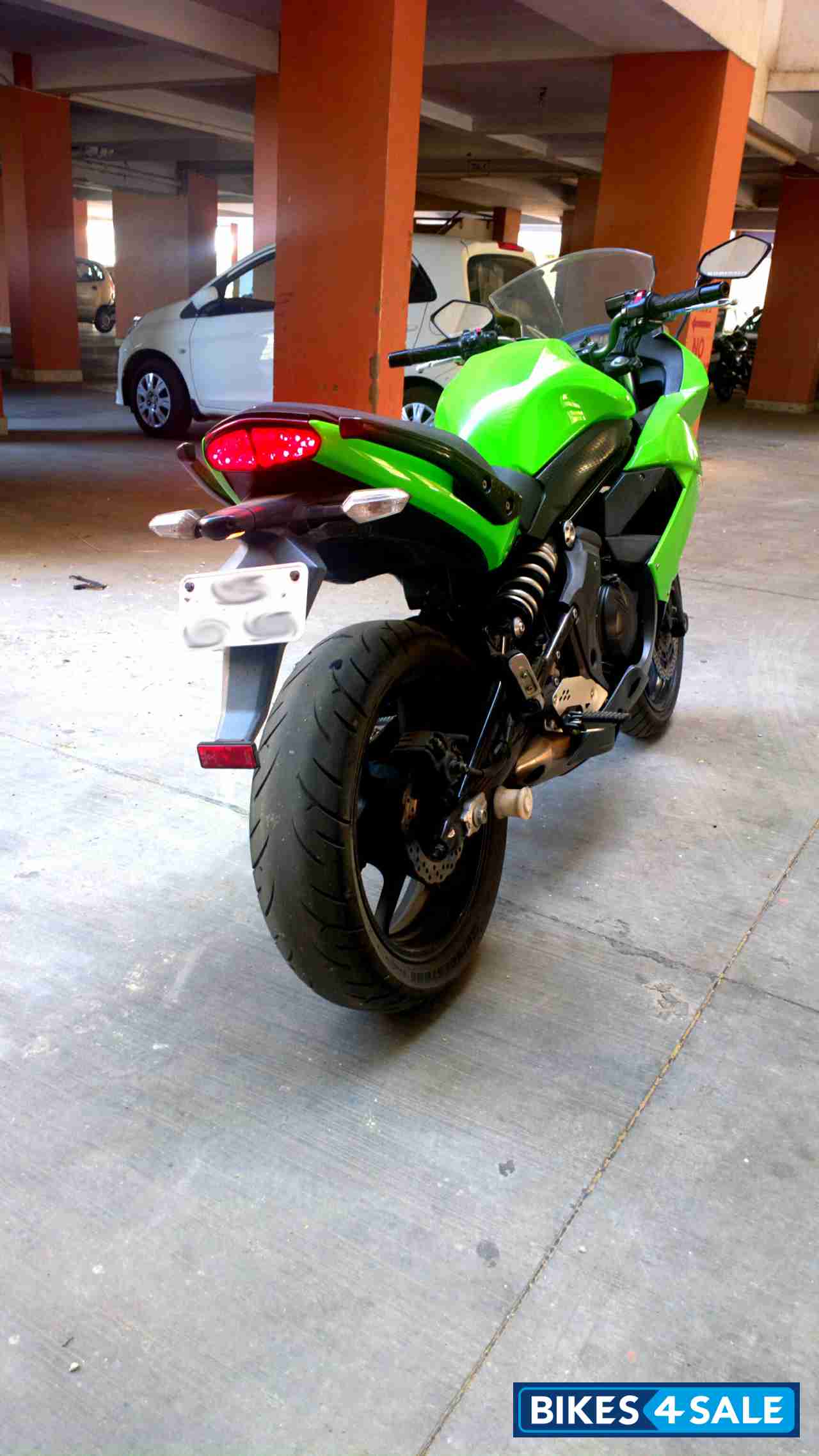 Green Kawasaki Ninja 650R