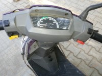 Purple TVS Scooty ES
