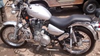Silver Royal Enfield Thunderbird TwinSpark 350