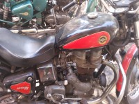 Black & Red Royal Enfield Lightning 535