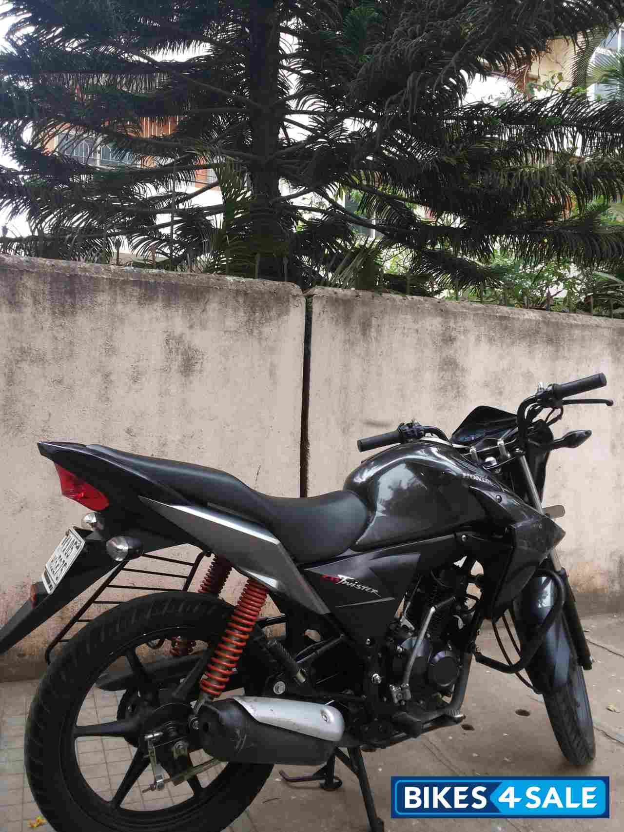 Grey Honda CB Twister