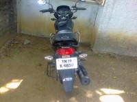 Black Honda CB Shine