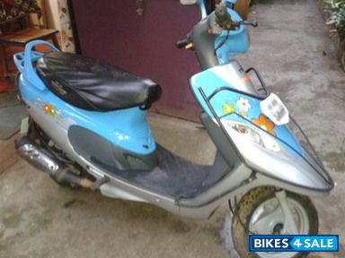 Blue TVS Scooty Pep Plus