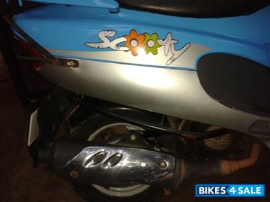 Blue TVS Scooty Pep Plus