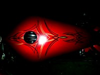 Red Modified Bike  royal Enfield 350 cc