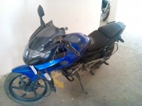 Blue Bajaj Pulsar 220 DTSi