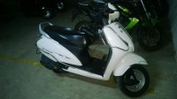 White Honda Activa