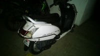 White Honda Activa