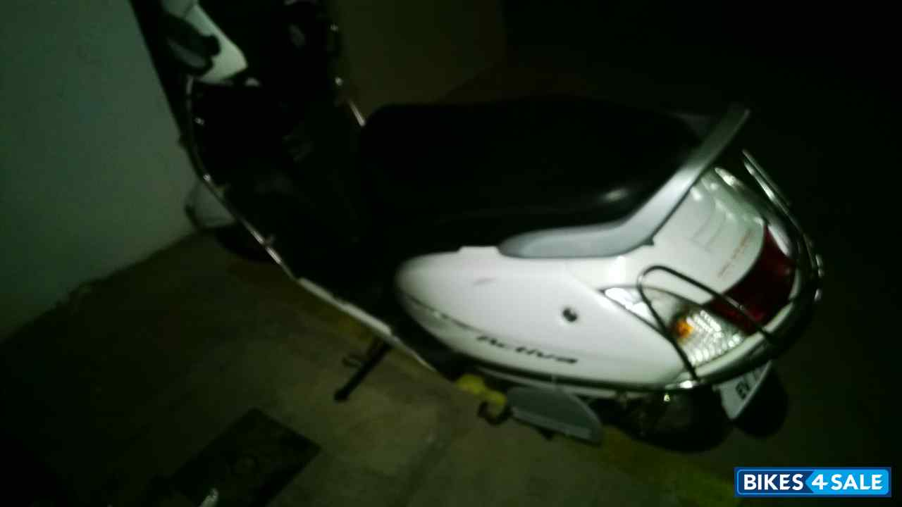 White Honda Activa White Honda Activa