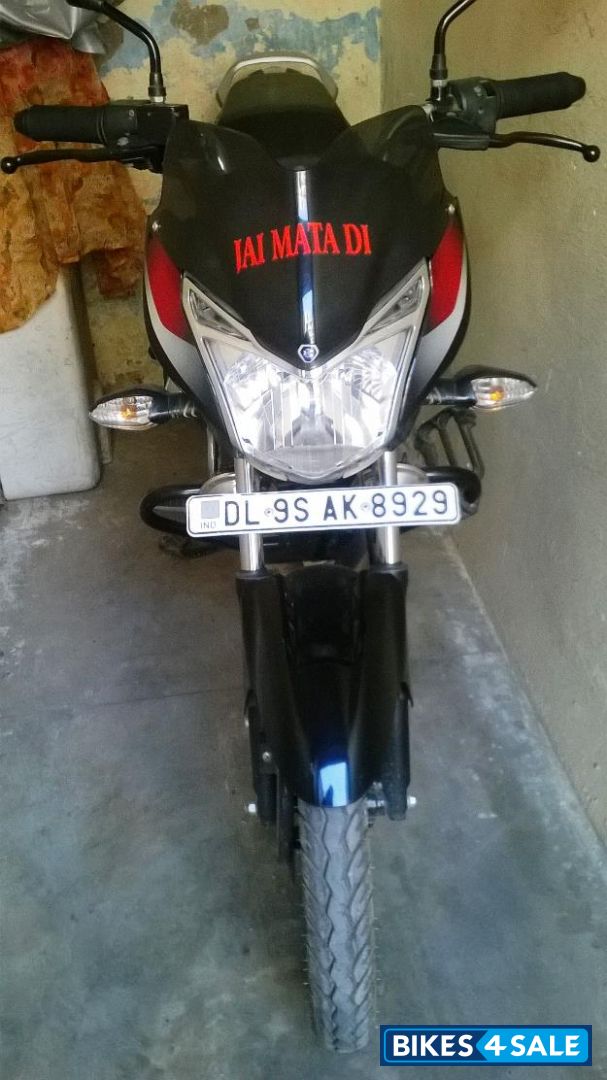 Black Red Bajaj Discover 125 ST