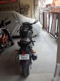 Green Black Yamaha Fazer