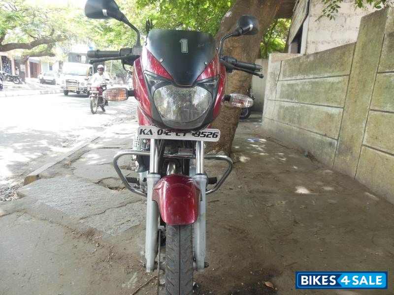 Red Bajaj Pulsar 150 DTSi