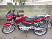 Red Bajaj Pulsar 150 DTSi