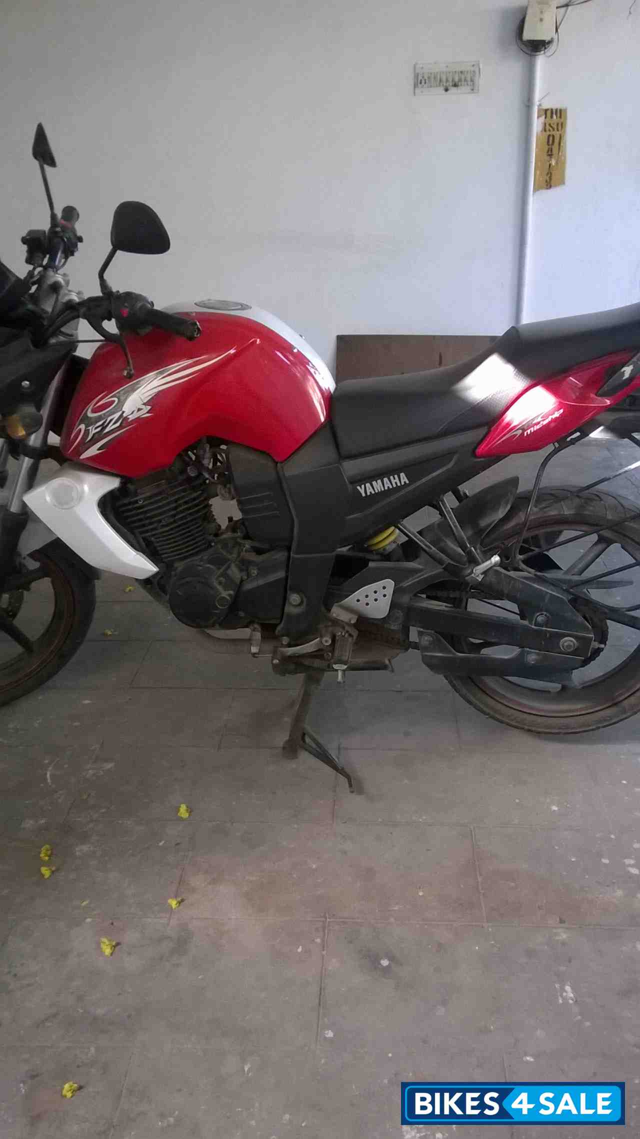 Red Yamaha FZ-S