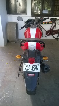 Red Yamaha FZ-S