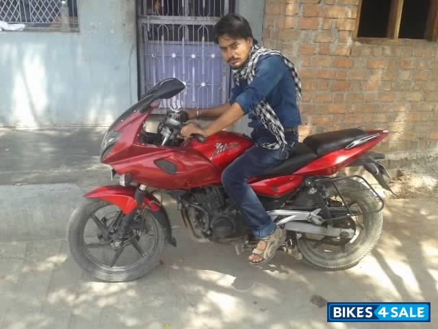 Red Bajaj Pulsar