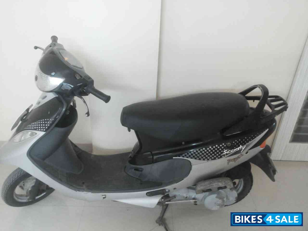 Black TVS Scooty Pep Plus