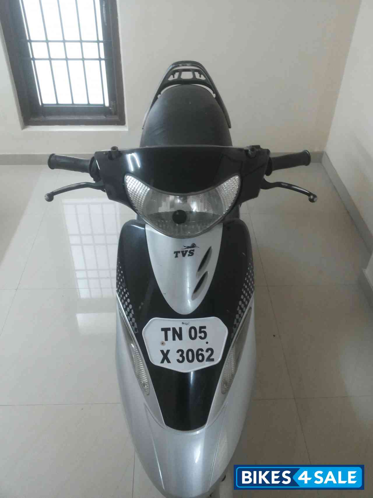 Black TVS Scooty Pep Plus