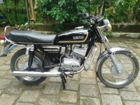 Black Yamaha RX 135