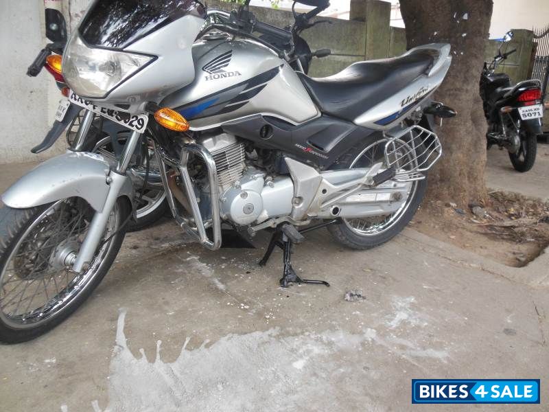 Silver Honda Unicorn