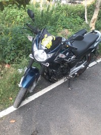 Blue Suzuki GS 150R
