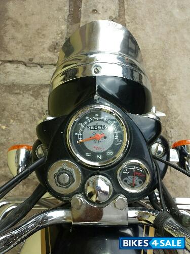 Black Royal Enfield Bullet Machismo A500