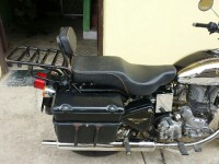 Black Royal Enfield Bullet Machismo A500