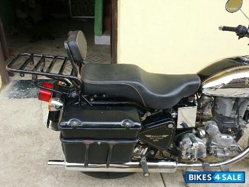 Black Royal Enfield Bullet Machismo A500