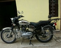 Black Royal Enfield Bullet Machismo A500