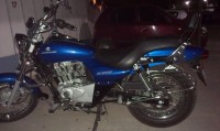 Blue Bajaj Avenger 220 DTS-i