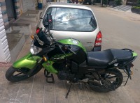 Black And Green Yamaha FZ-S