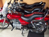 Red Bajaj Avenger