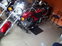 Red Bajaj Avenger