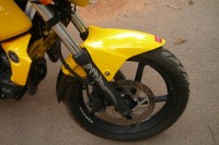 Customised Yellow Yamaha FZ16