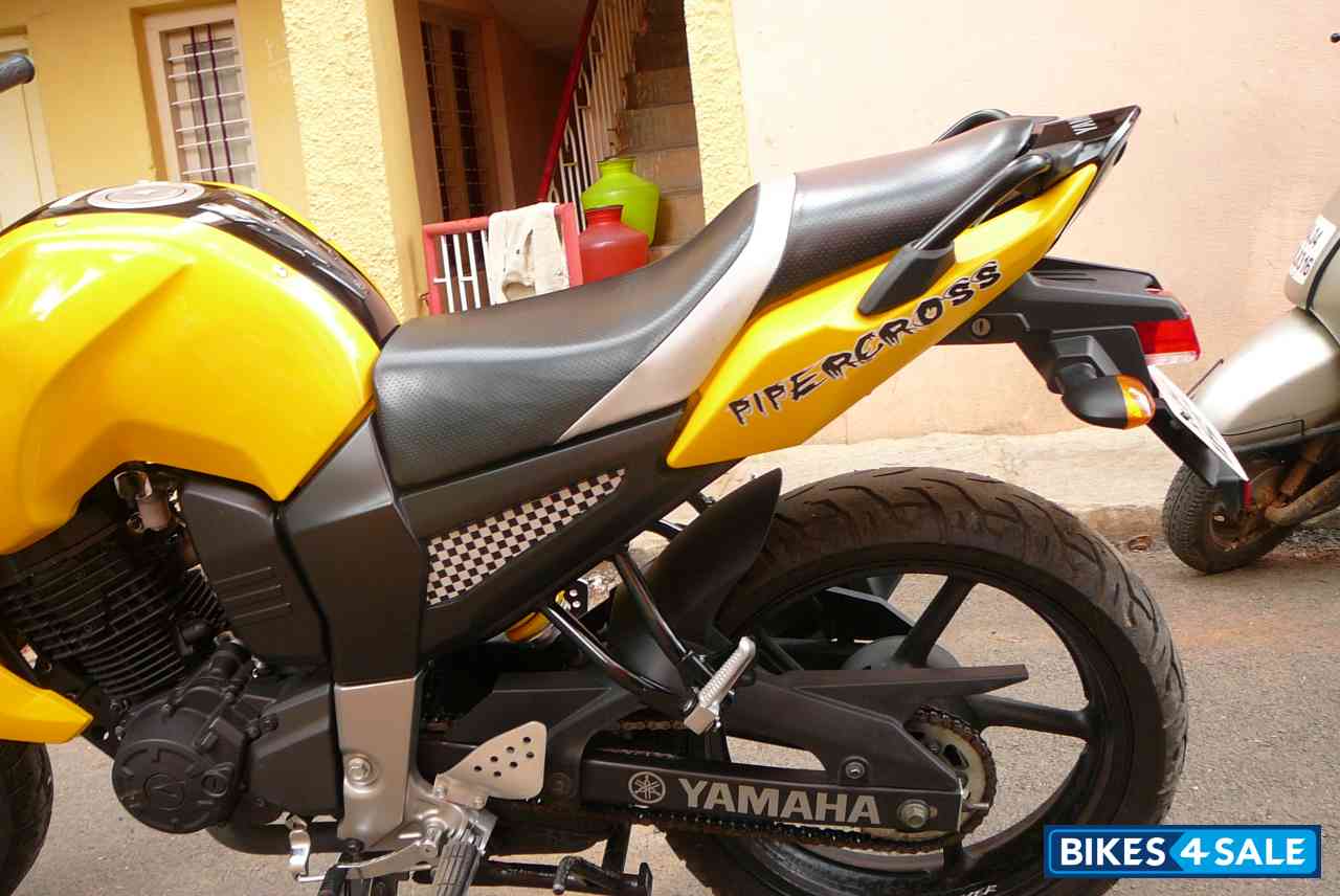 Customised Yellow Yamaha FZ16