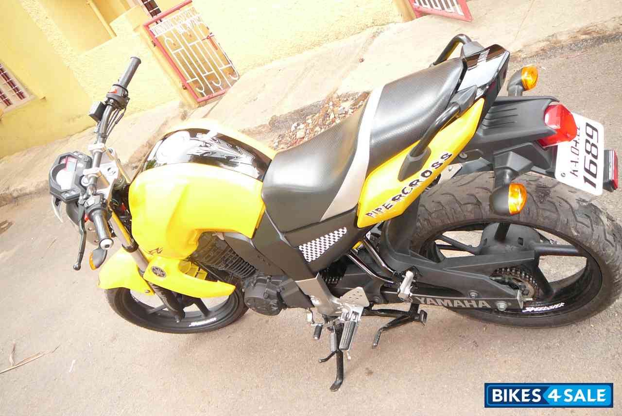 Customised Yellow Yamaha FZ16