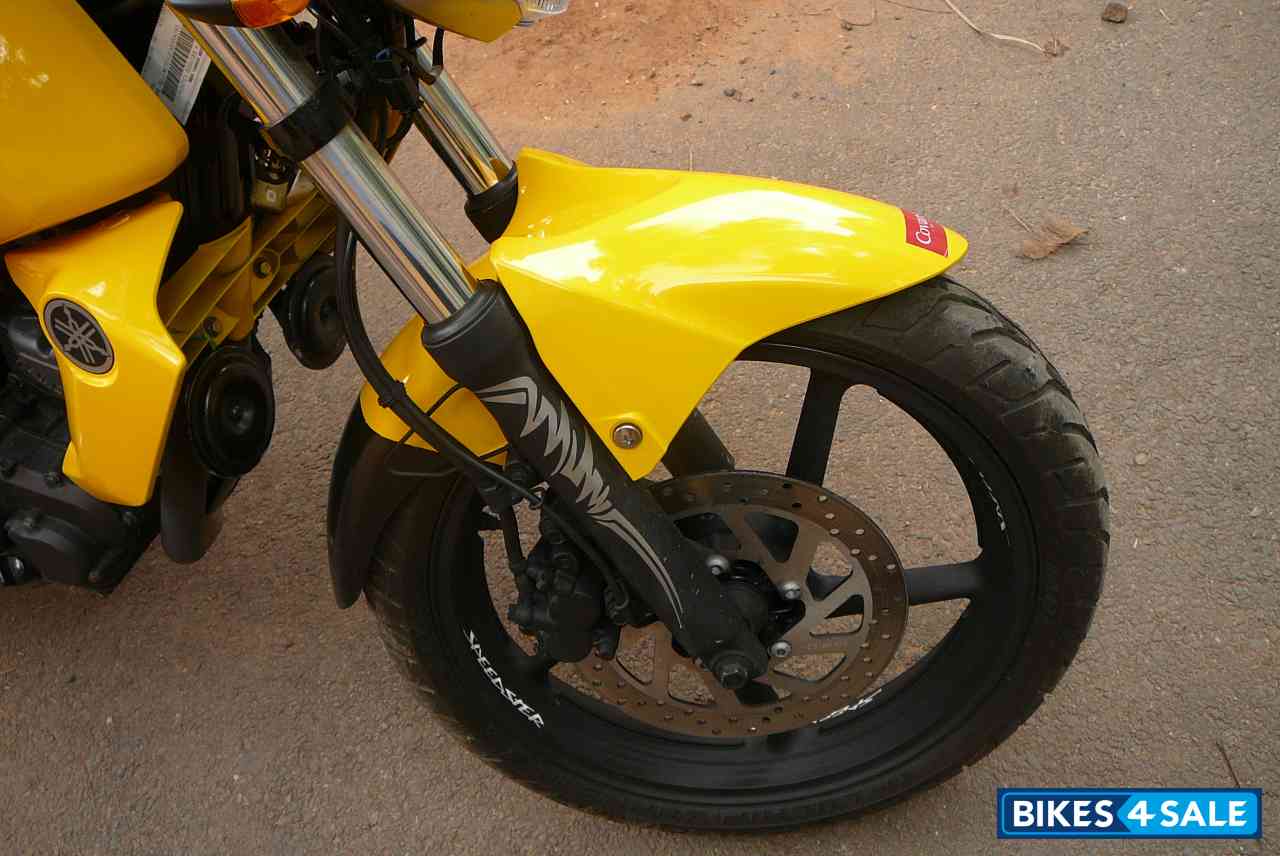 Customised Yellow Yamaha FZ16