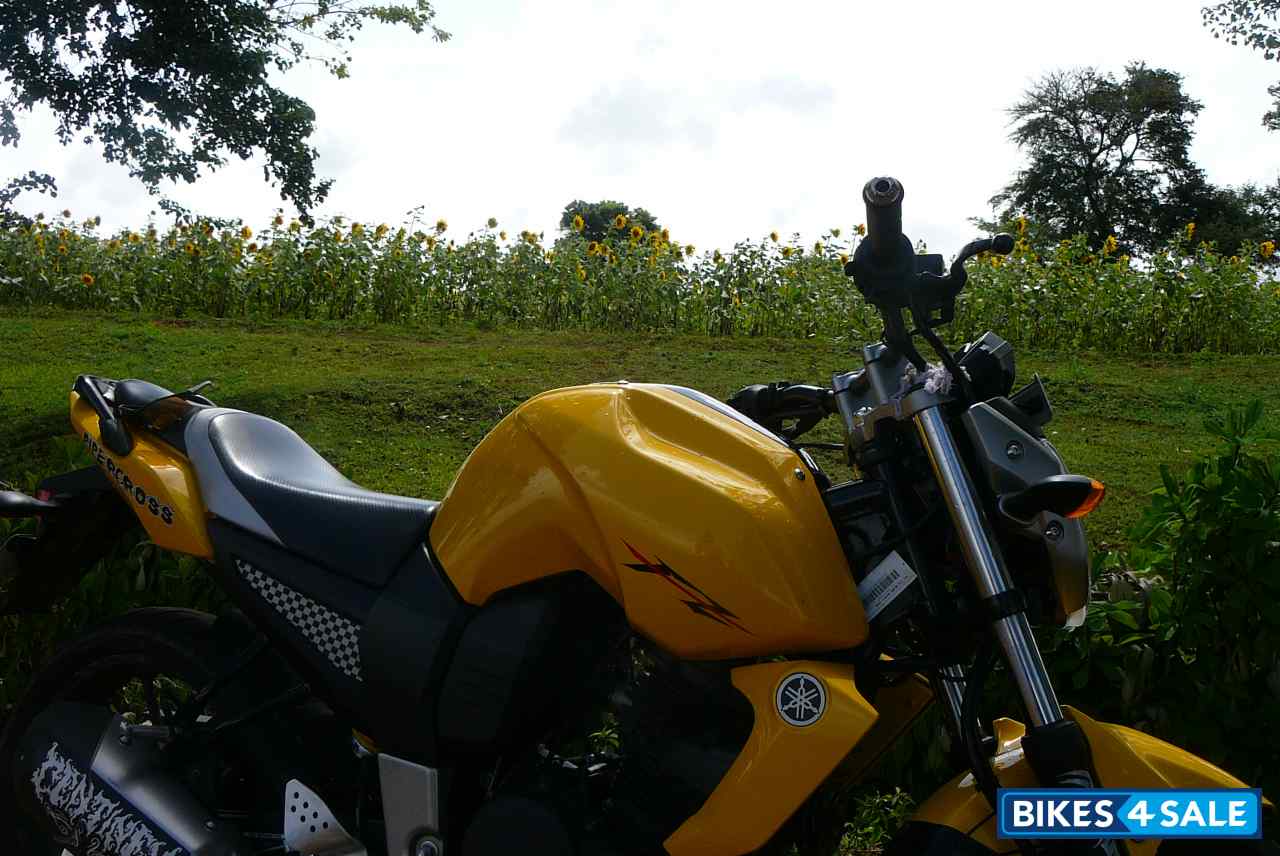 Customised Yellow Yamaha FZ16