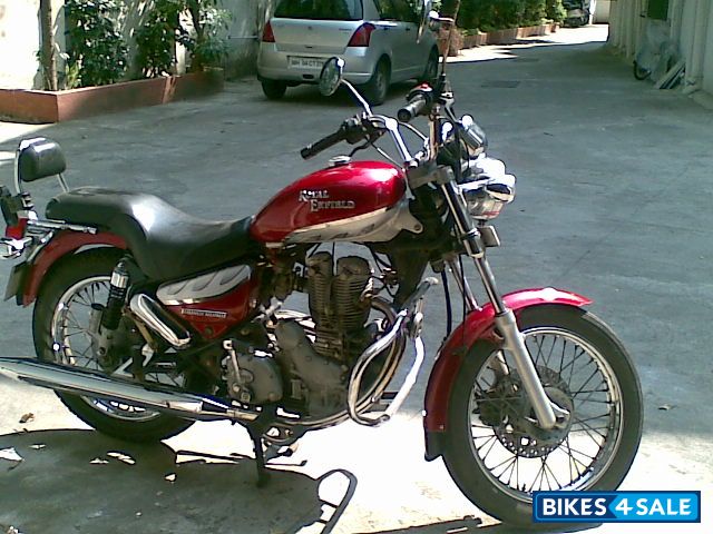 royal enfield thunderbird red