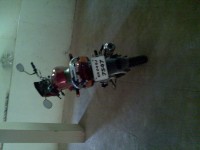 Red Yamaha Fazer 125