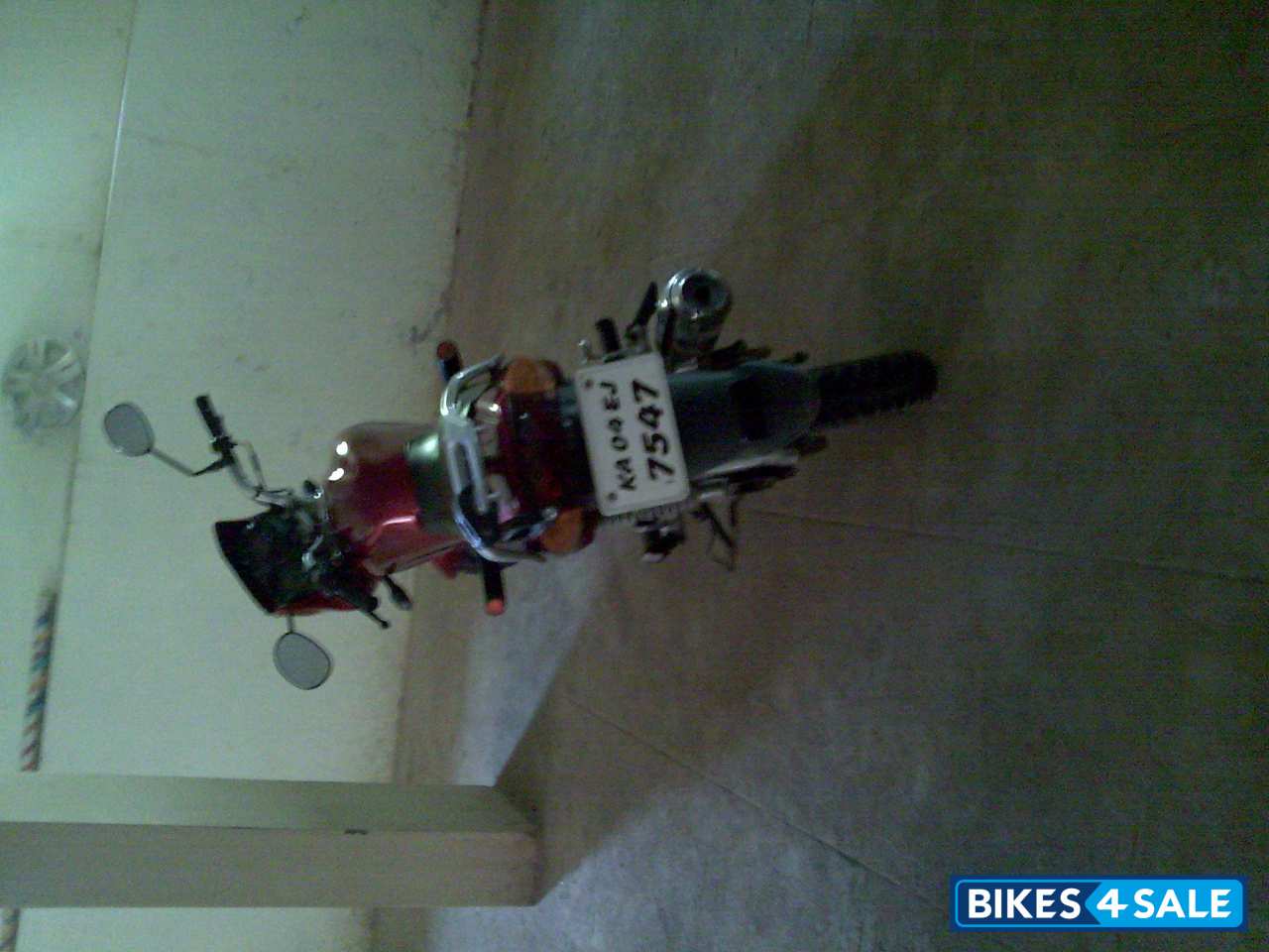 Red Yamaha Fazer 125