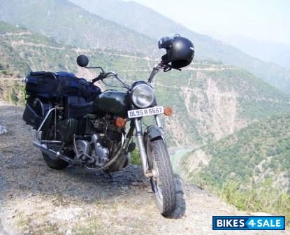 military green Royal Enfield Bullet Standard 350